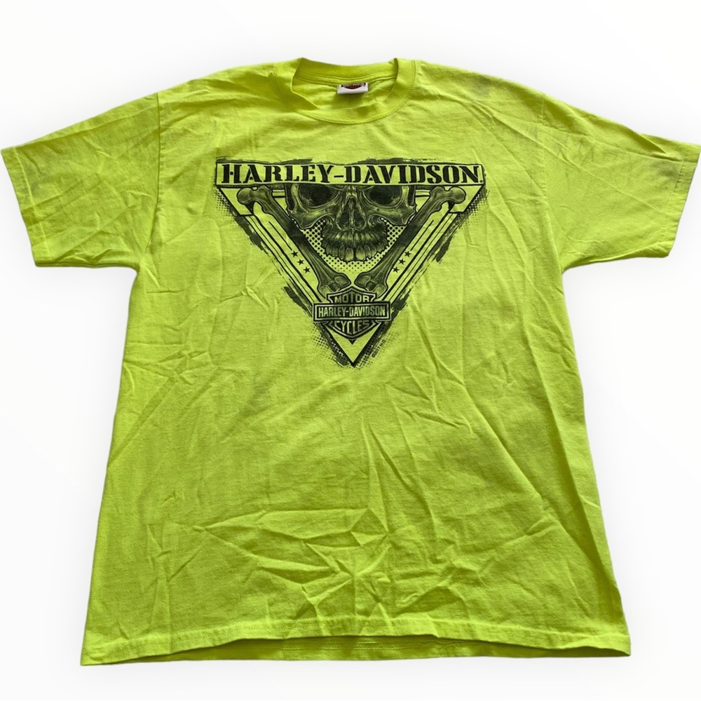 Harley Davidson Waco Texas Double Graphic T-Shirt Size L